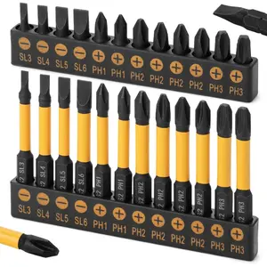 -  Bit Set, 24 count, Slotted Phillips  Drill Bit Set,   Bits