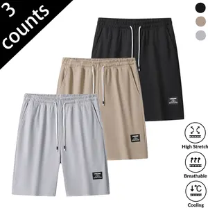 3PCS-2026 short shorts Breathable Casual Shorts, Ultra Soft Comfortable Fabric, Skin-Friendly & Lightweight Design with Great Air Permeability, Trendy Loose Fit Bottoms Perfect for Daily Wear, Outdoor Sports and Summer Casual Outings, shorts for summer
