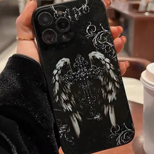 Gothic Illustration Magic Cube iPhone Case, Anti-Drop Shockproof Tpu Protective Cover Accessories for iPhone Models 6-16 Pro Max, Ideal Gift for Women & Teens