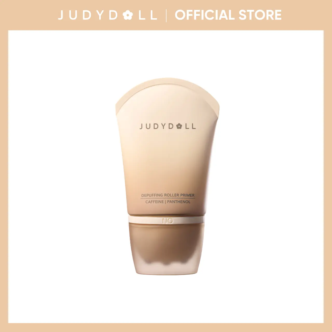 JUDYDOLL Depuffing Roller Primer, Nourishing Makeup Base, Oil-Control, Non-Greasy, Lightweight, Smooth Finish, Hydrating, Ice-Cream Texture, Long-Lasting, Silicone-Free, Cosmetics, Refresh Look Hydrate Moisture, Summerwins