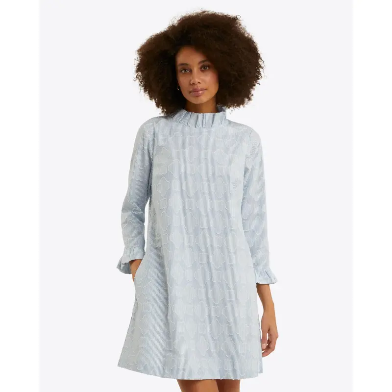 alfalfa shift mini dress green stripe - TikTok Shop