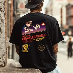 Dungeon Crawler Worldd On Back Shirt, Dungeon Crawler Carl, Achievement Unlocked, Princess Donut Cat, Unisex Sweater Pullover Tee