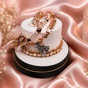 BP Halloween Stack - Rare Unicorn (Removable Charm) - Lab Created Stones, Rose Gold and Hematite Plating