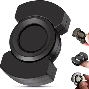3-in-1 Fidget Spinners for Adults - Spinner Slider Clicker Toys, Stable Rotation, Ultimate Stress Relief, Magnetic Stainless Steel Bearings for Super