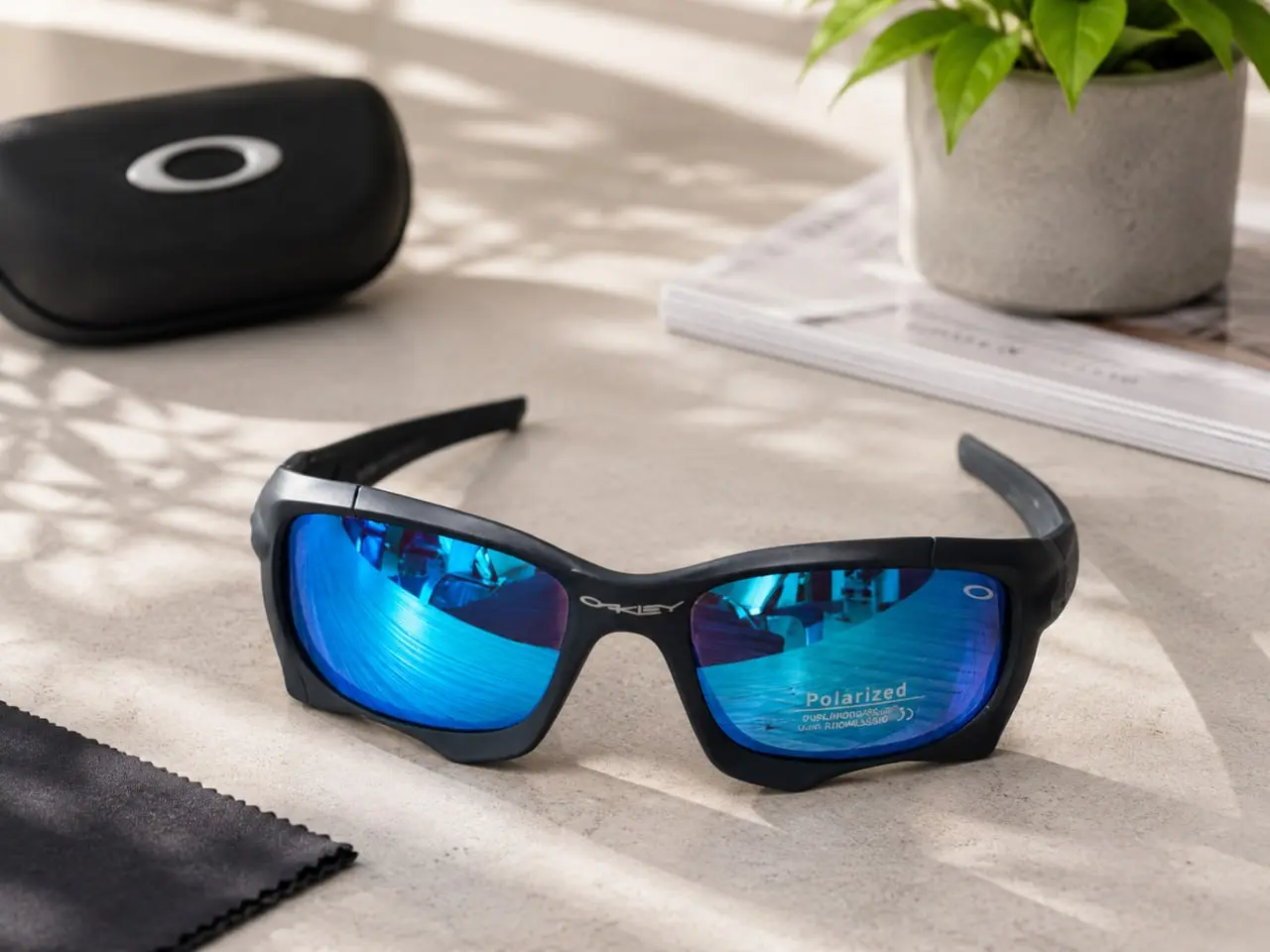 Oakley Performance Sports Sunglasses UV400 Wraparound Glasses for Cycling Running Driving Travel