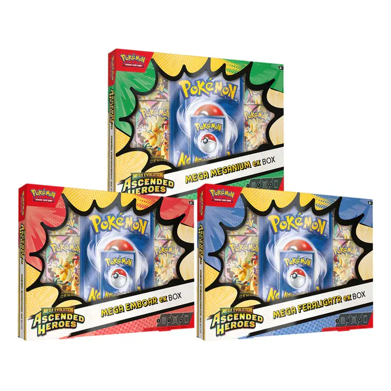 Pokemon Mega Evolution Ascended Heroes Ex Box