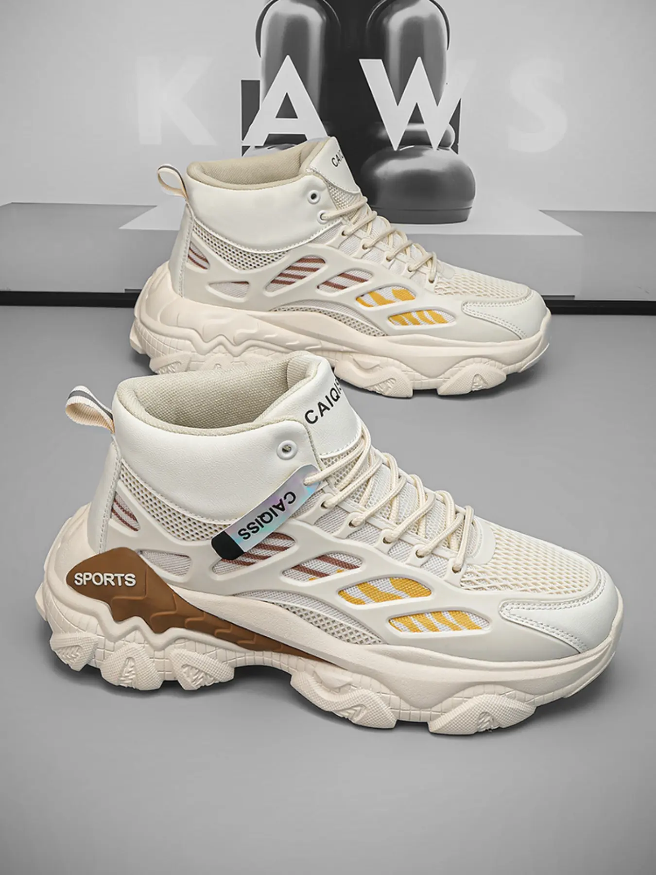 Size 36 to 45 High Top Sneakers Men Casual Shoes Basketball Shoes Trainer Shoes Athletic Shoes Student Sports Trendy Footwear, Comfortable & Stylish Design, Perfect for Daily Wear