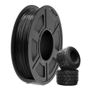Tpu 1.75mm Filament, 95a 3D Printing Material, High Hardness and Elasticity, Soft Flexible, 250g, Ideal for 3D Printers