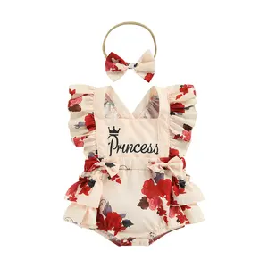 Baby Girls Summer Romper Clothes Dress Newborn Onesie 3 6 9 12 18 Months  Jumpsuit Outfits