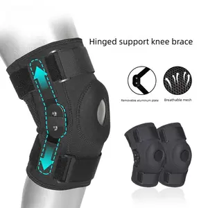 Meniscus knee brace - patella protection, injury support, compression, shock absorption, and rehabilitation knee support, sports knee brace, anti slip leg protection, adjustable wrap, shin guard pad, non-slip knee support