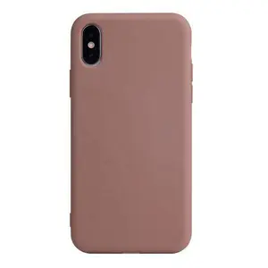 Brown Matte iPhone Case