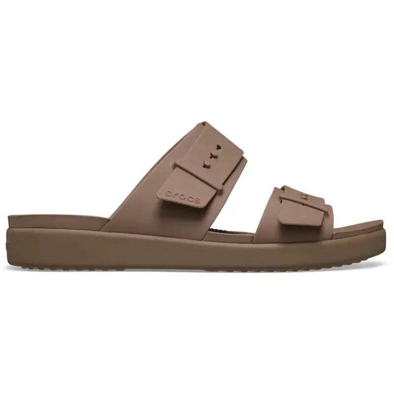Crocs Women's Brooklyn Buckle Flat Sandals