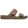 Crocs Women's Brooklyn Buckle Flat Sandals