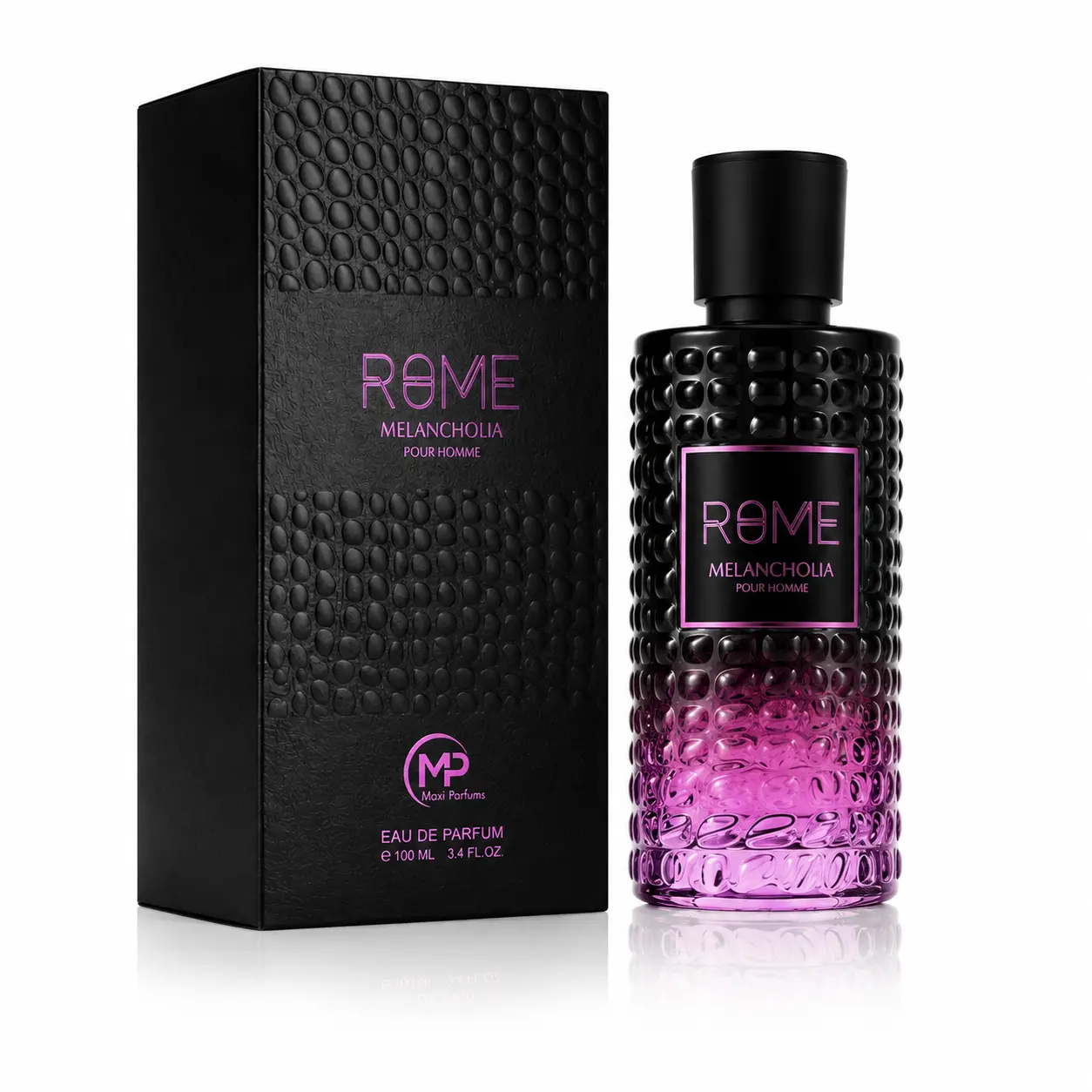 ROME Melancholia Pour Homme Eau de Parfum for Men 100ml | Long Lasting Masculine Fragrance | Citrus, Lavender, Vanilla & Amber | Premium Cologne