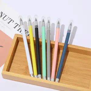 Infinity Pencil with Eraser, 7 Counts Reusable Inkless Everlasting Pencil, Writing Drawing Pencil for Home Office School