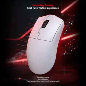 KYSONA Jupiter PRO Wireless Gaming Mouse, 26000 DPI, PAW33995 Optical Sensor, Ultralight 49g, Cool-Touch Surface Coating, 300 Hr Battery Life, 5 Programmable Buttons for PC/Mac/Laptop