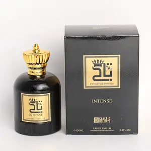 Middle Eastern Arabian Dubai Style Men's Fragrance, Vanilla Scent, Woody Oriental Blend, Long-Lasting, Elegant & Sophisticated, Ideal for Daily Commute, Business Dinner & Holiday Gifting