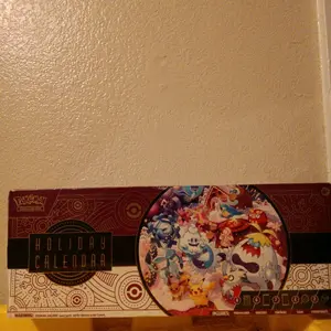 Pokemon trading card game holiday calendar