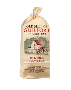 Old Mill of Guilford Stone Ground Scone Mix - Plain Chocolate Chip Cranberry Orange & Currant Flavors - 2 Lb Bag - Contains Soy