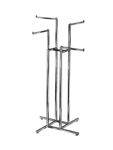 4-Way Garment Rack with Rectangular Blade Arms 4-Way Garment Rack with Rectangular Blade Arms