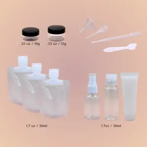 12 Piece Refillable Travel Set - Medium (50ml)