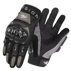 Motorcycle Anti-Drop & Anti-Collision Gloves for Men & Women - Summer Spring Autumn Four-Season Universal Touchscreen Off-Road Knight Locomotive - Dual-Wheel Touchscreen Compatible & Quick-Drying Fabric