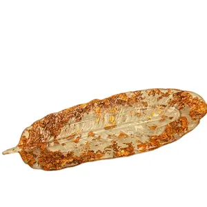 Leaf Trays Resin - Simple Product Description Provided Plates in Various Colors for Versatile Use