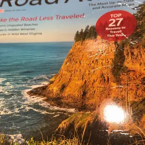 Rand McNally 2026-2027 Large Scale Road Atlas - Journey Maps, Easier on the Eyes Paperback Book with QR Codes for Education & Schooling