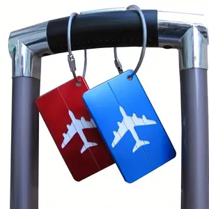 Boarding luggage tags, facilitating quick identification of your baggage, personalized luggage recognition, aluminum alloy luggage tags, essential for fashionable travel, Travel Accessories, Travel Essentials
