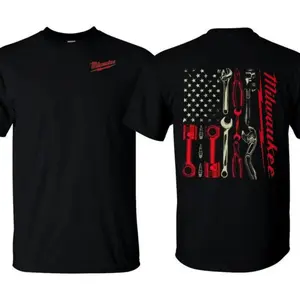 ⚙️🇺🇸 [Graphic Tee][100% Cotton] Tools USA Flag Shirt| Mens Workwear Inspired Graphic Tee| Mechanic Electrician Tradesman Tool Lover T-Shirt| Unisex Oversized Streetwear Fit| Father’s Day Gift for Dads| Casual Everyday Wear USA Style