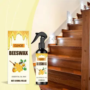 Beeswax Spray,Natural Furniture Polish,Beeswax Spray Cleaner,The Original Micro Molecularized Beewax Care Restorer for Living Rooms,Kitchens,Wood Furniture Floors