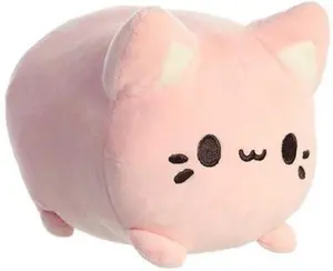 Tasty Peach Aurora 7" Strawberry Meowchi Plush
