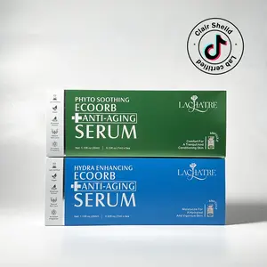 LACHATRE: Soothing Star Bundle EcoOrb Anti-Aging Serum Vegan Single-Use Essence Hydra Enhancing With Acid Sunburn Repair Revitalize For Tight Silky Skin Centella Hydrating Moisturizer Hyaluronic Moisture Ampoules - Hydrate, Repairing, Rejuvenating