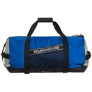 Supreme Logo Duffle Bag Blue by StockX