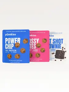 Yumkies ALL-IN BUNDLE GLUTEN FREE KETO FRIENDLY HEALTHY SNACKS GLP SUPPORT Protein Cookies Fudgy Brownies Mini Chocolate Chip Cookies