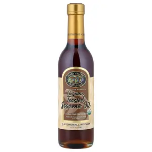 Napa Valley Naturals Organic Toasted Sesame Oil, 12.7 fl oz (375 ml)