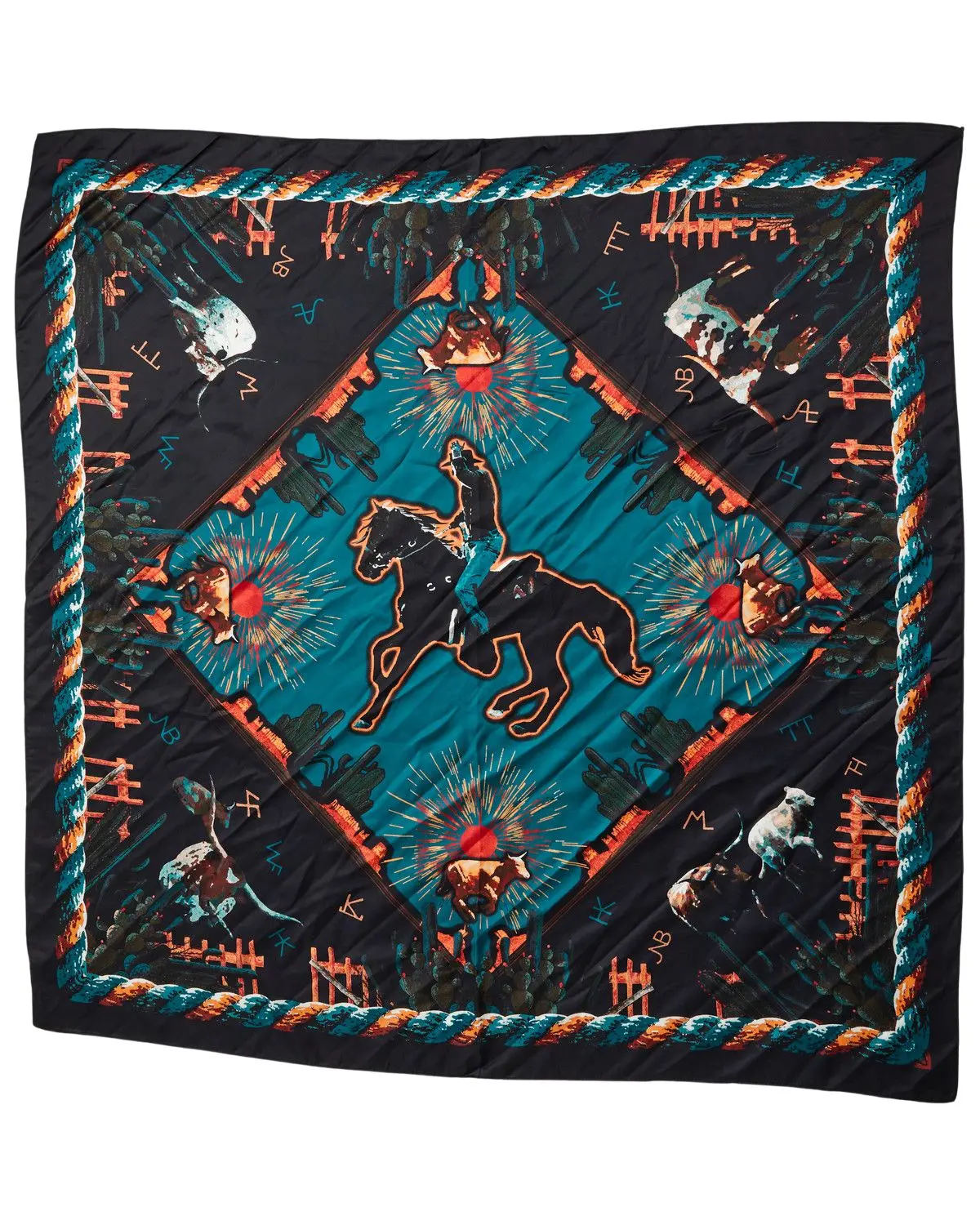 Cody James Men's Men'S Arlow Printed Wild Rag - Cjaho25bn8-Tuq