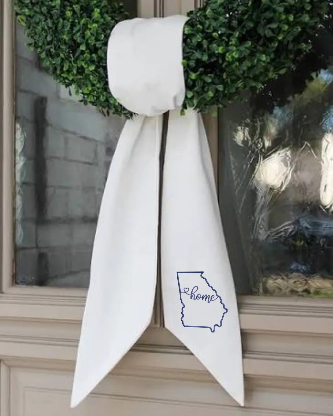 Home State Georgia Wreath Sash