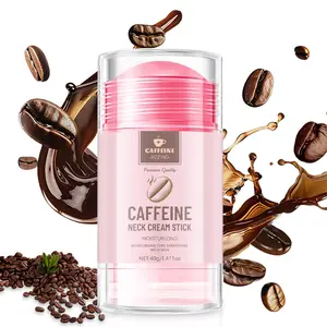 ROZINO Caffeine Neck Firming Cream Stick - Moisturizing & Lifting Formula for All Skin Types - Anti-Wrinkle & Nourishing Night & Day Care - 40g/1.41oz