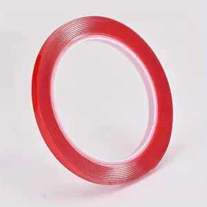 Strong, Transparent, and No-Trace Double Sided Self Adhesive Tape - Perfect for LED Strips, Cars, and Tablets!