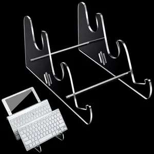 Acrylic Keyboard Stand, Detachable Keyboard Display Stand, Keyboard Storage Rack, Mechanical Keyboard Holder, Laptop Stand & Tray, Portable Laptop Stand, Computer Stand