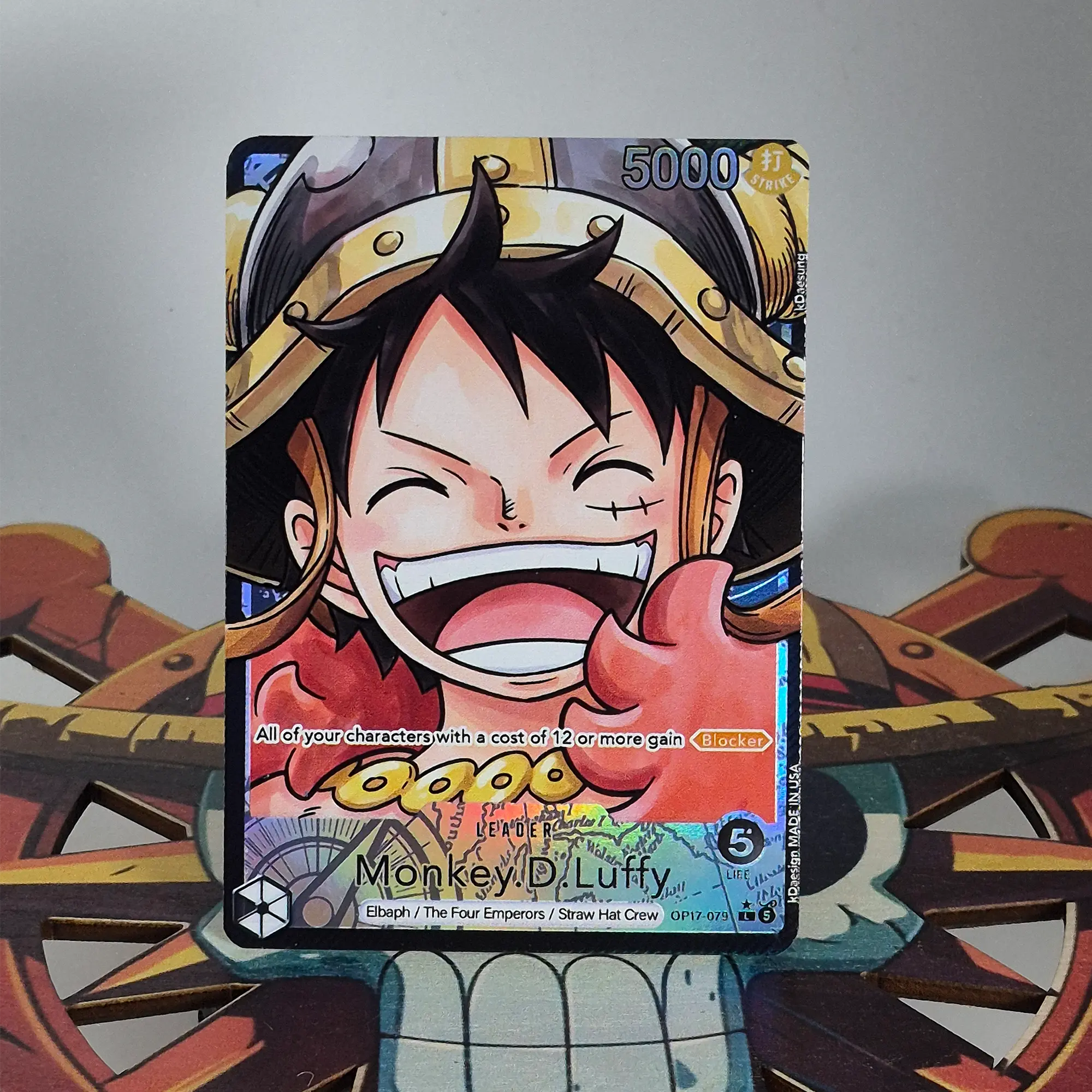 OP17 - B Luffy - Manga Face