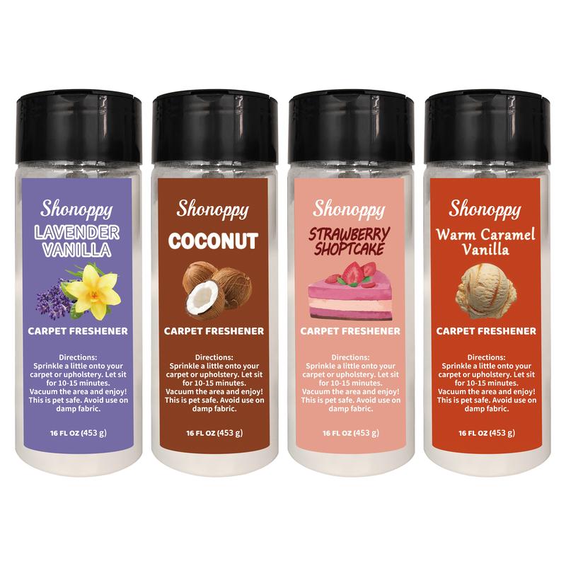 Scented Home&Pet Carpet Freshener Deodorizing - Upholstery Deodorizer Powder Mop Soap, Household Perfume Fragrance Deodorizer and Cleaner (16oz/453g)