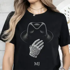 Michael Jackson MJ T-Shirt, Unisex Hip Hop Streetwear Tee