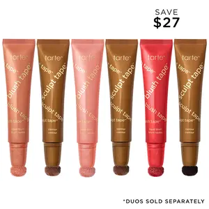tarte sculpt tape & blush tape duo - blush and bronzer