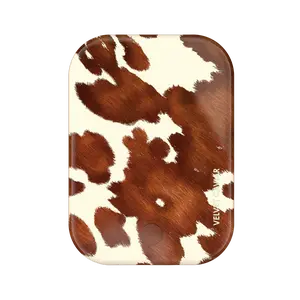 Velvet Caviar Cocoa Cow MagSafe Battery Power Pack - Fast Charging Extra Power, Strong Magnetic Grip Compatible iPhone Wireless Chargers