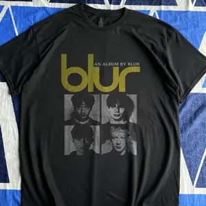 Y2K Blur Graphic Tee Unisex  Vintage 90s Style Unisex Tee, Retro Music Fan Gifts