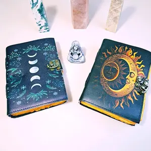 Embossed Deckle Paper Journals w/Clasp