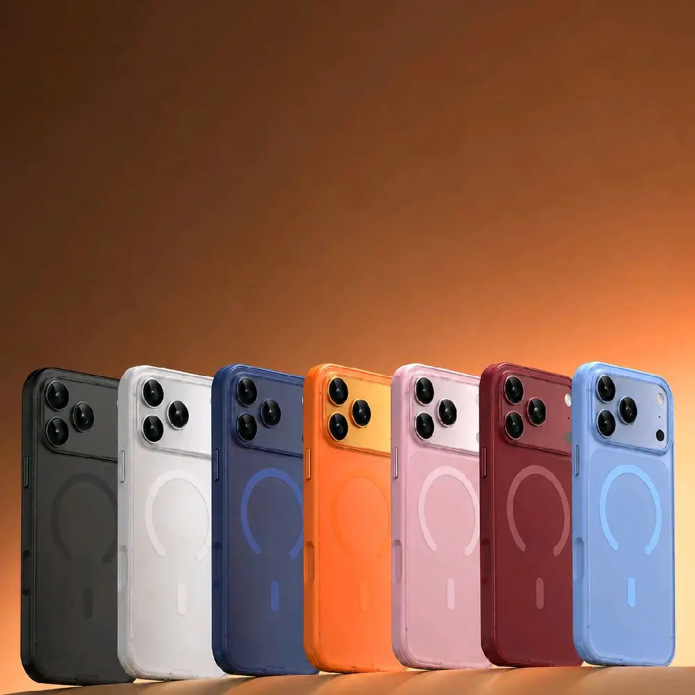 Oziza MagSafe Frosted Anti-Fingerprint Shockproof Case for iPhone 17 Pro / 17 Pro Max / 18 Pro / 18 Pro Max
