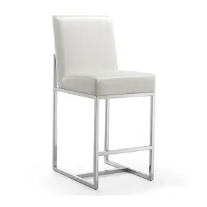 Element 37.2" Stainless Steel Counter Height Bar Stool